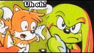 Knuckles Goes To Tailss Home!