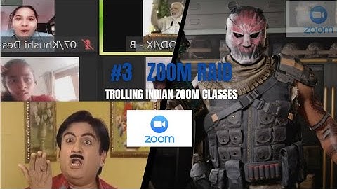 Trolling Indian Zoom Classes (ZOOM RAID) PART - 3