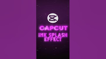 Ink Splash Effect Tutorial 💀🔥 | CapCut Tutorial #shorts #tutorial