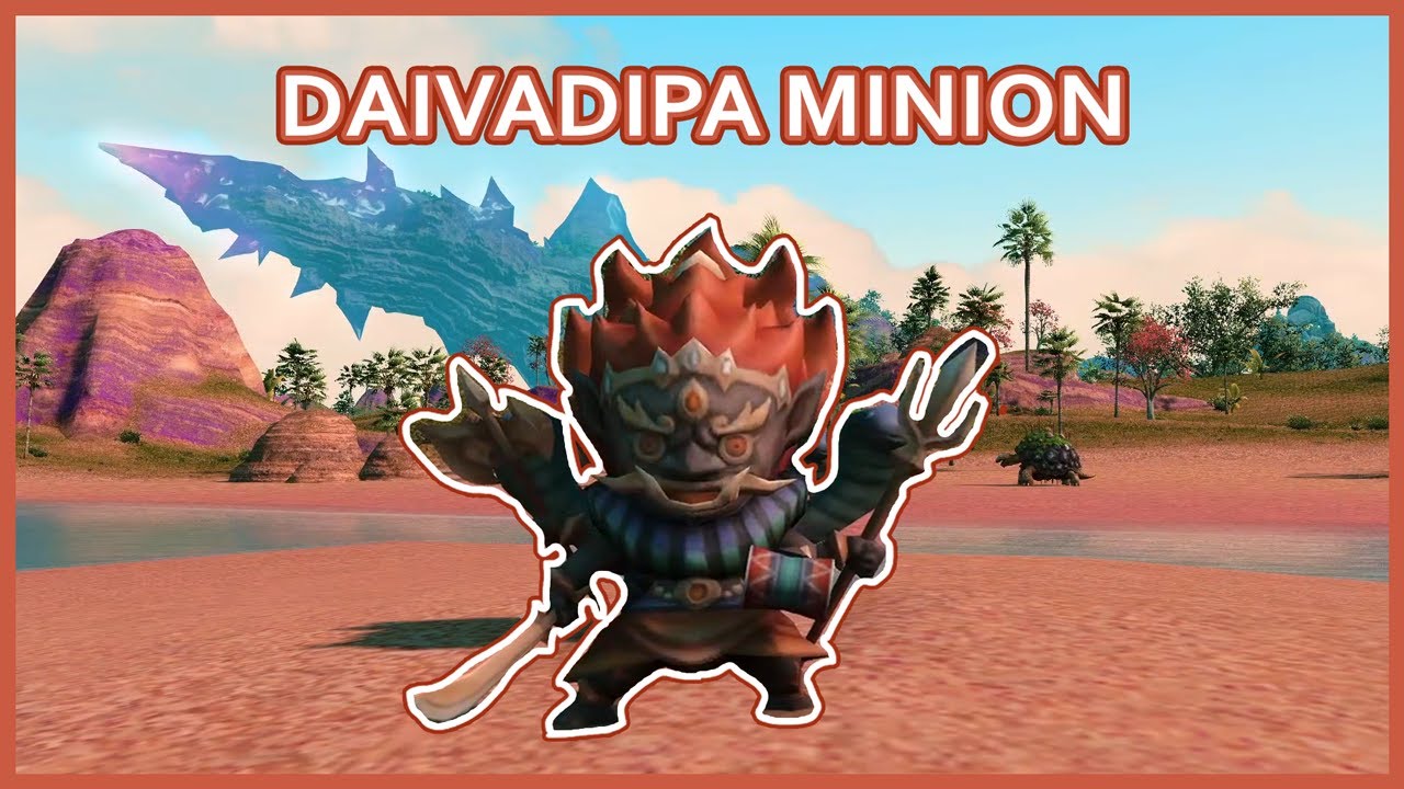 FFXIV Endwalker New Minion Daivadipa Showcase YouTube