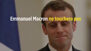 Emmanuel Macron ne touchera pas sa retraite de président de la République