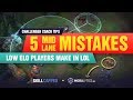 5 Mid Lane MISTAKES That STOP You From Climbing in LoL | Mobalytics x Skill Capped