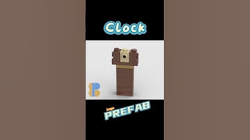 Lego Clock stop motion building animation #shorts #lego #legoaddict #legocity #legomoc #乐高 #afol