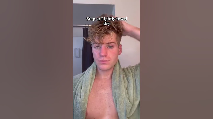 MY HAIR ROUTINE #hairroutine #menshair #curlyhair #curls #permedhair