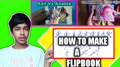 How To Make A Quick  And Simple Flip Book