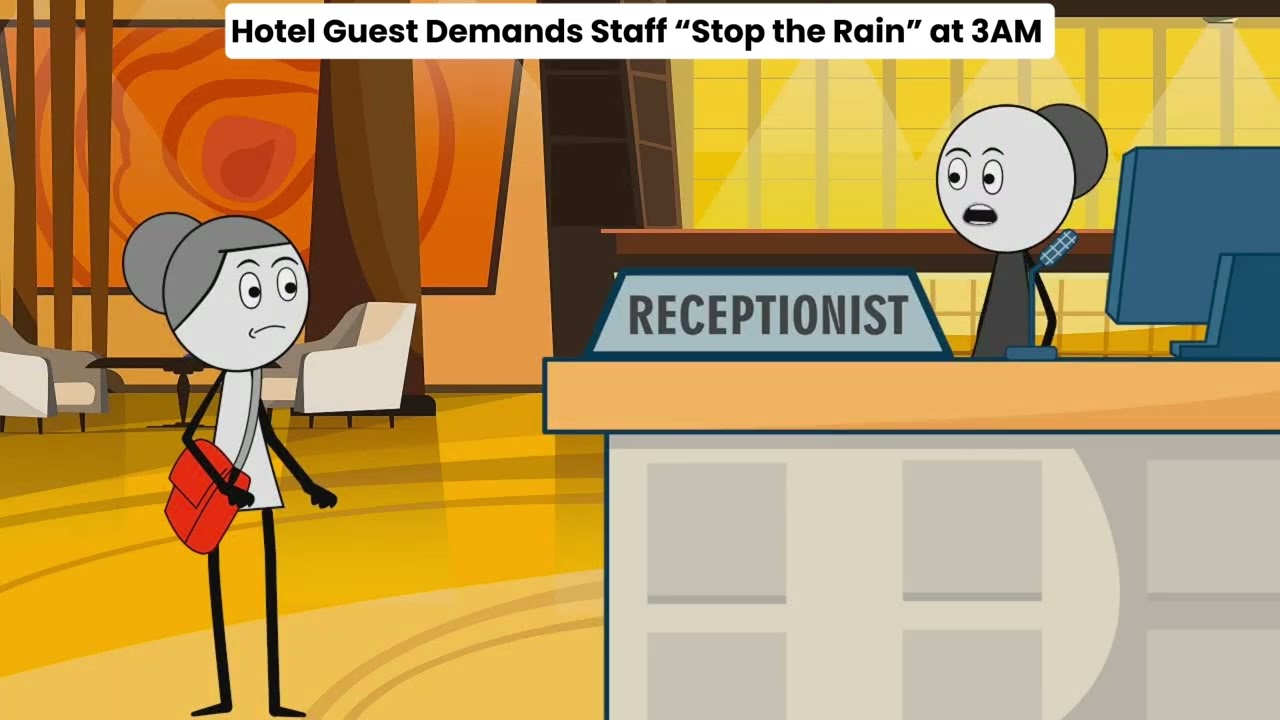 Hotel Guest Demands Staff “Stop the Rain” at 3AM 🤯