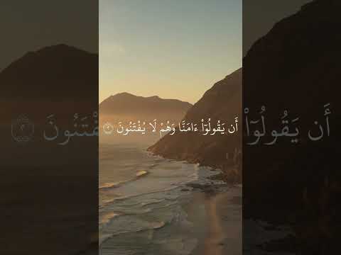 سورة العنكبوت الآيات 1 3