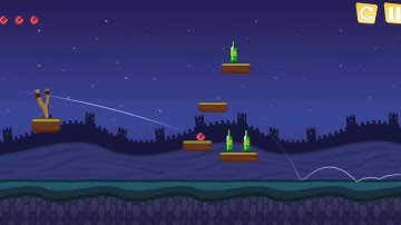Knock Down Bottles - Level 1 to 15 | Android Gameplay