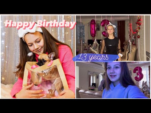 VLOG| День рождение 13 лет🥳