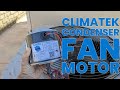 ClimaTek 1/5 HP Condenser Fan Motor | Replaces Lennox, Armstrong, Ducane (100483-02, 100483-21)