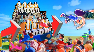 I built a Theme Park with a 0% survival rate