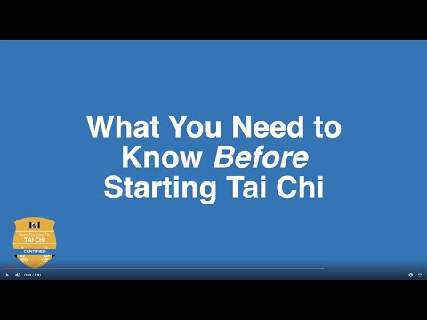 Tai Chi: What You Need To Know