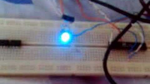 atmega8 rgb moodlight test