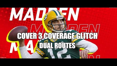 Madden 21 Glitches Cheats and Tips  - Dual Routes - Cover 3 Coverage Glitch