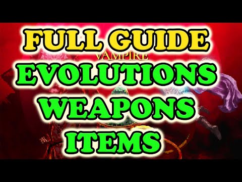 Vampire Survivors Items Guide - Evolutions, Combos, Passives and Weapons  Explained