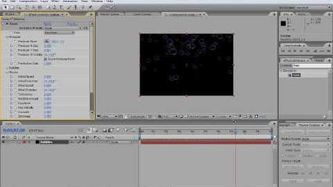 Adobe After Effects Tutorial: Creating a Simple bubble Effect