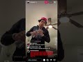 K suave plays majestic new song on ig live prod    midnight in malibu  snippet