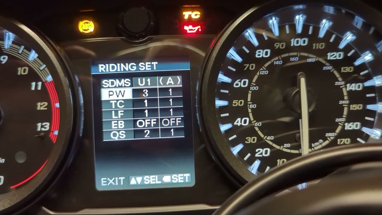 Gen 3 Hayabusa custom user profiles