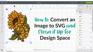 How to Convert an Image to an SVG in Inkscape: How to clean up a blended image for Design Space