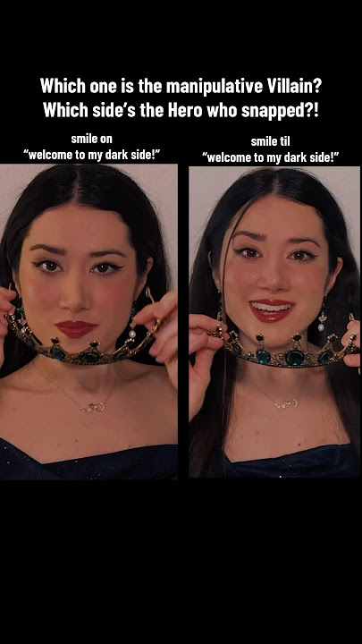 🎬“welcome to my dark side!” The Villain Vs. The Hero who snapped!! Right/left?! #acting #actress