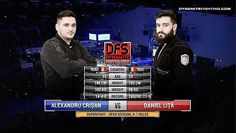 Alexandru Crisan vs. Daniel Lita - Dynamite Fighti...