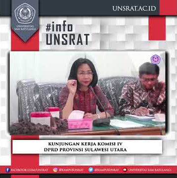 Kunjungan Kerja Komisi IV DPRD Provinsi DPRD Sulawesi Utara