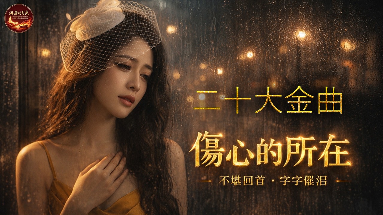 還是睡不著嗎？🥀 深夜 3 點的歌單 (第二彈) [傷心的所在, 孤愁人, 博多夜船, #夢中的情話] 謝謝你聽懂了我的心事 (AI 修復)