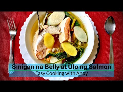 Video: Inihurnong Salmon Sa Luya Marinade