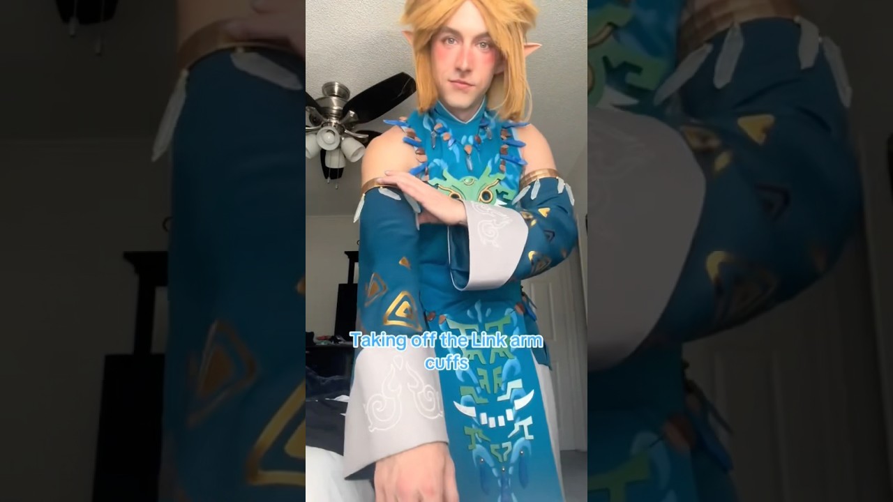 The new arm bands worked great, but after 5 hrs they leave an impression 😅 #legendofzelda