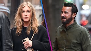 Jennifer Aniston Dines With Ex Justin Theroux in NYC