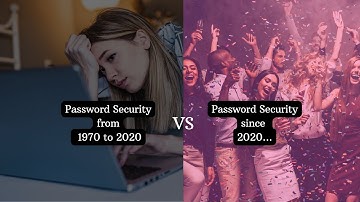 Password Security from 1970 to 2020  vs  Now