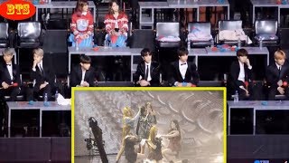 BTS reaction (G)I-DLE - $$$ - LATATA @GDA2019