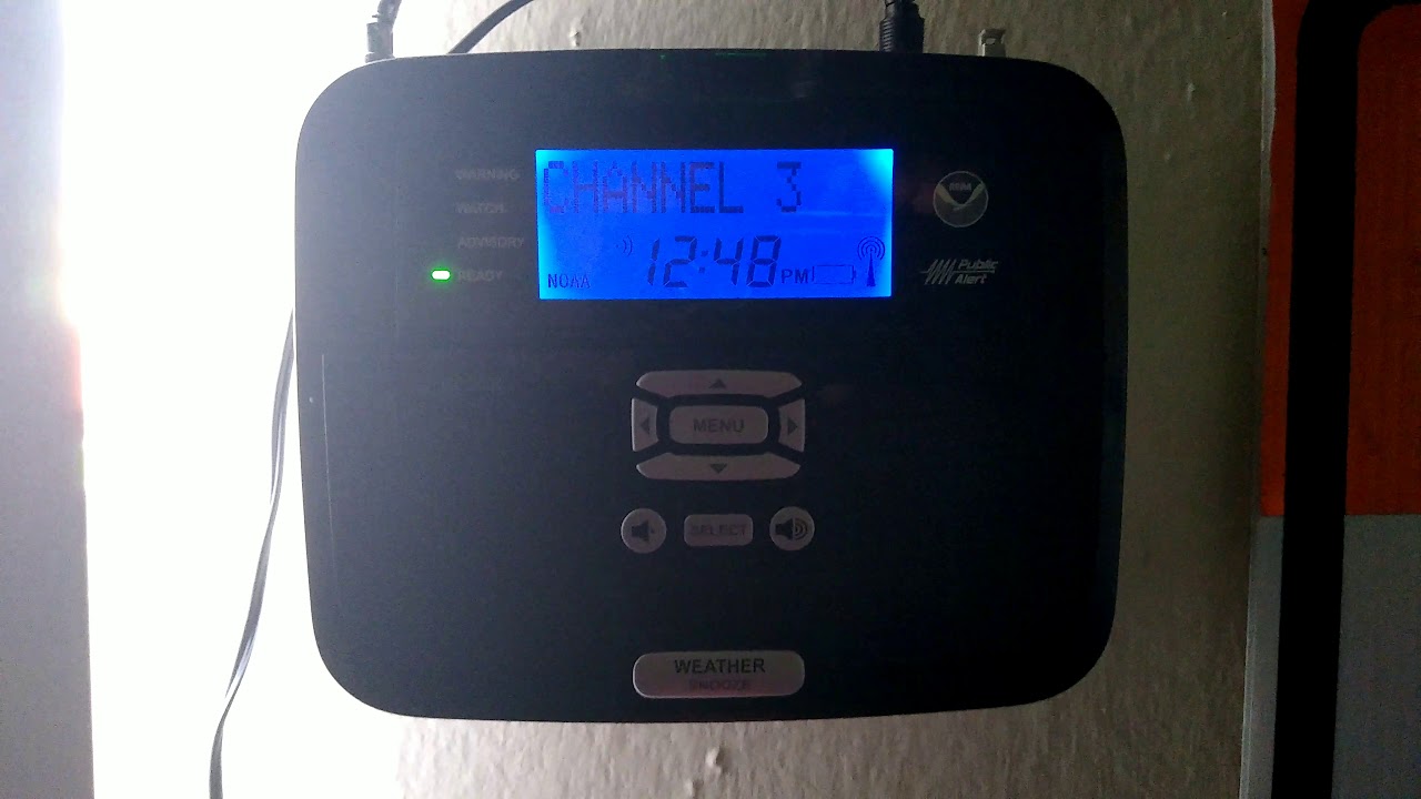 1050 Hz Tone Winter Storm Warning 11/6/20 (NO EAS) YouTube