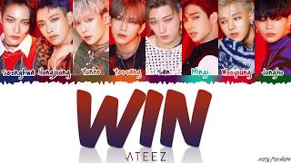 ATEEZ (에이티즈) - 'WIN' Lyrics [Color Coded_Han_Rom_Eng] chords