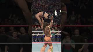 Ultimate Warrior Shoulder Presses Gunther!! #wwe2k26 #wwe2k26gameplay