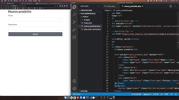 Inserimento di dati nel database