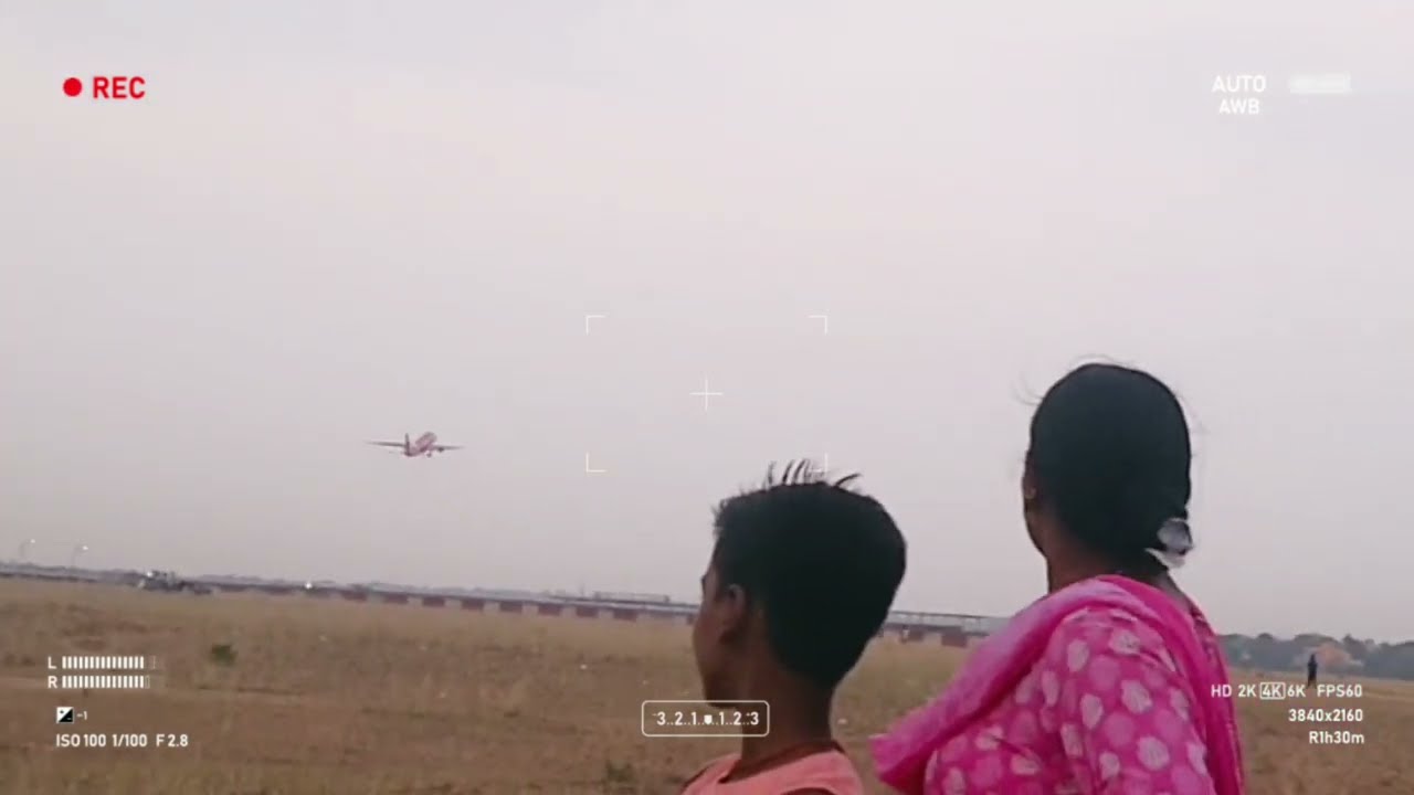 Live Flight Take Off Video in Ranchi Birsa Munda Airport 🛫