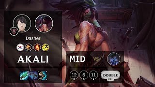 Akali Mid vs Sylas - KR Grandmaster Patch 10.6