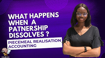 HOW TO DO PIECEMEAL REALISATION  || DISSOLUTION IN PARTNERSHIP || SURPLUS CAPITAL METHOD( PART 1)