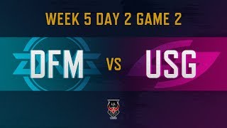 DFM vs USG｜LJL 2019 Spring Split Week 5 Day 2 Game 2