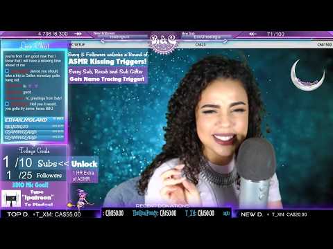 ASMR on TWITCH| 5 HRS of Tingley Triggers! (Glasses Tapping, Pencil Nibbling, Mic Brushing, etc.)