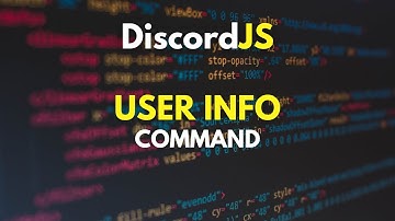 DiscordJS v14 - #2 | Make a User Info Command