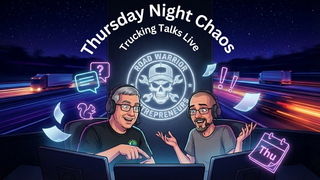 🎙 Thursday Night Chaos: Road Warriors Run the Show | Trucking Talks LIVE