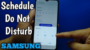 How to schedule do not disturb on Samsung Galaxy A02