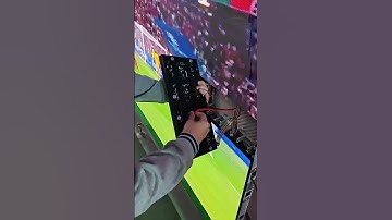 Adjust the reversed module.#ledwall #leddisplay #ledscreen #eagerled #ledmodule