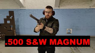 Maailman tehokkain käsiase? Smith&Wesson .500 magnum - Shoot & Tell