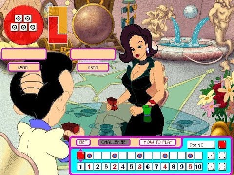 Leisure Suit Larry 7: part 10/26: Strip Liar's Dice