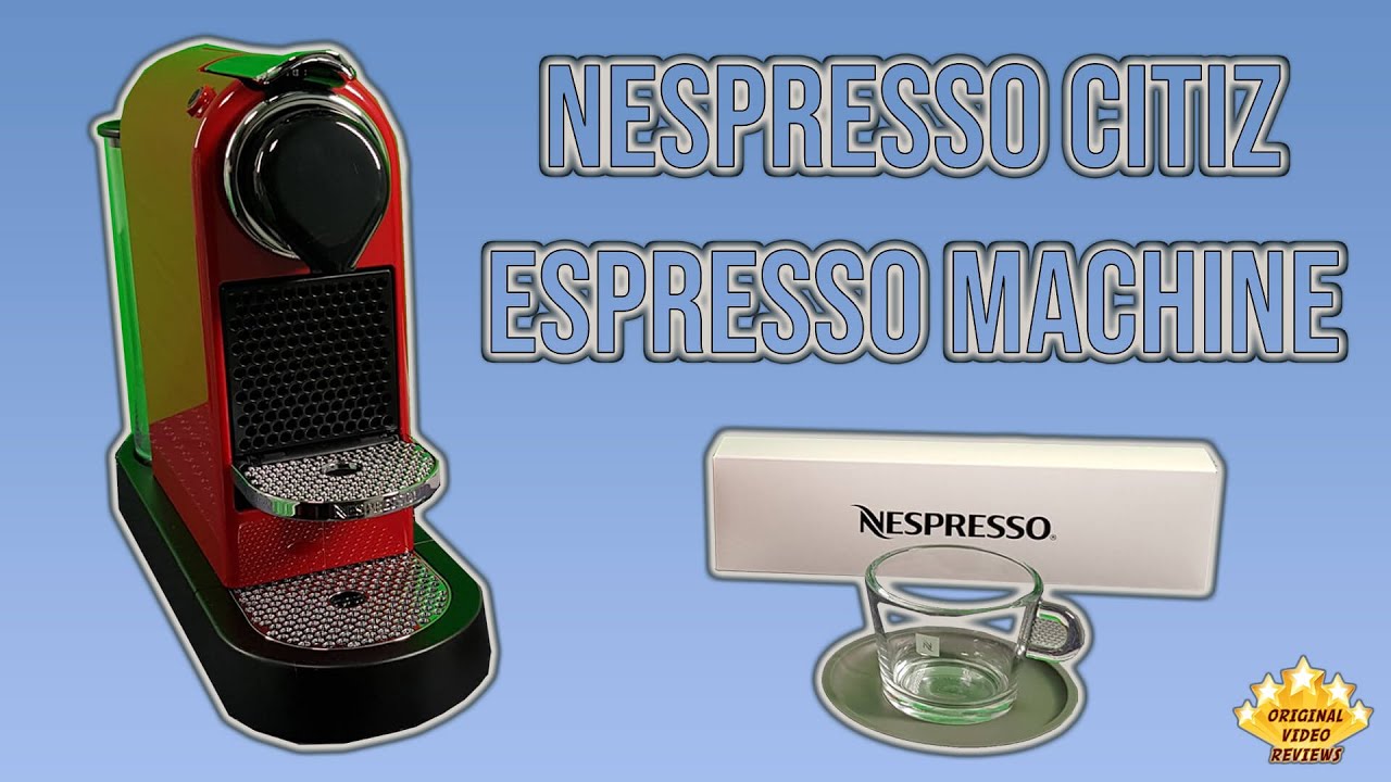 Nespresso by De'Longhi Citiz Black Espresso Machine with Milk Frother +  Reviews, Crate & Barrel