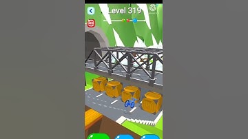 3D shape-shifting game level=319#shorts #video