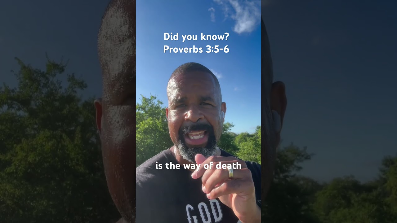 Did you know? Proverbs 3:5-6 #faith #bible #proverbs